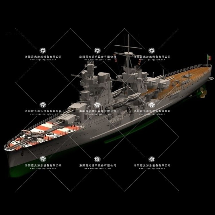 江南充气勤务舰船模型